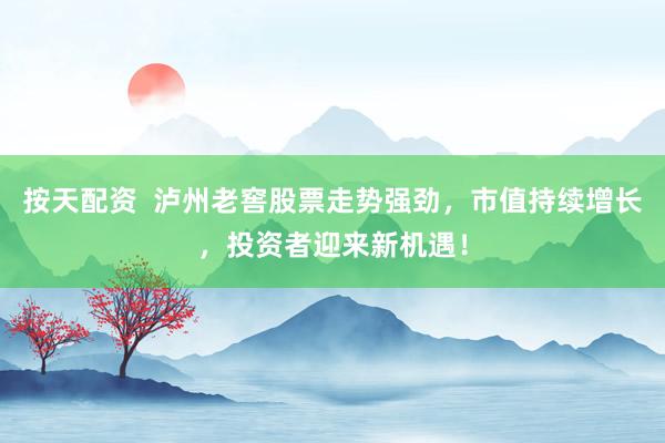 按天配资  泸州老窖股票走势强劲，市值持续增长，投资者迎来新机遇！