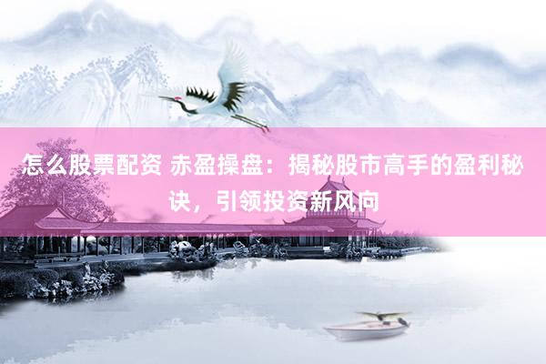 怎么股票配资 赤盈操盘：揭秘股市高手的盈利秘诀，引领投资新风向